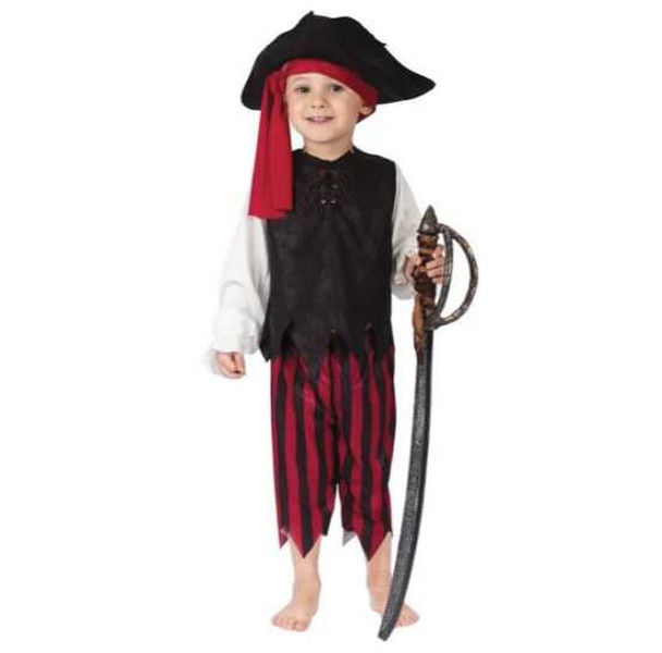 Toddler Caribbean Pirate Costume