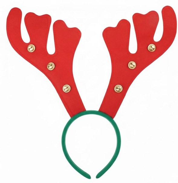 25 Pk Reindeer Antlers Headband