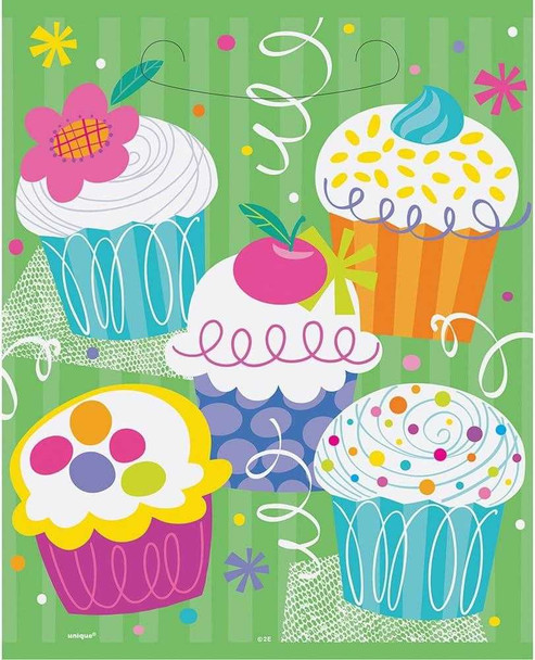 Cupcake Party Bags (8 Pack)
