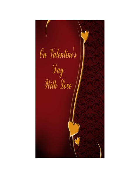 Personalised Vinyl Valentines with Love Door Banner