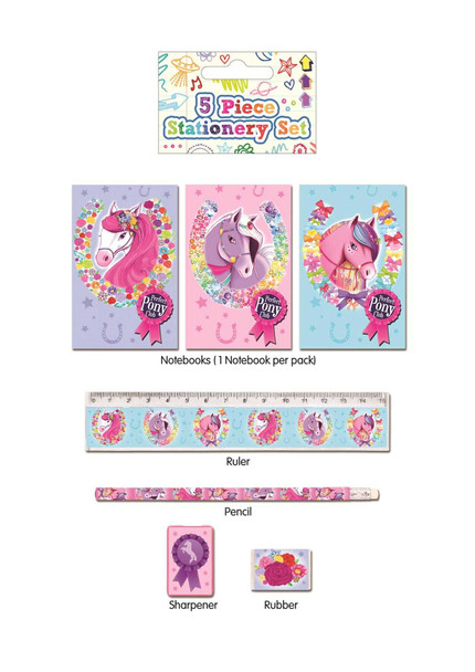 Pony Stationery Set