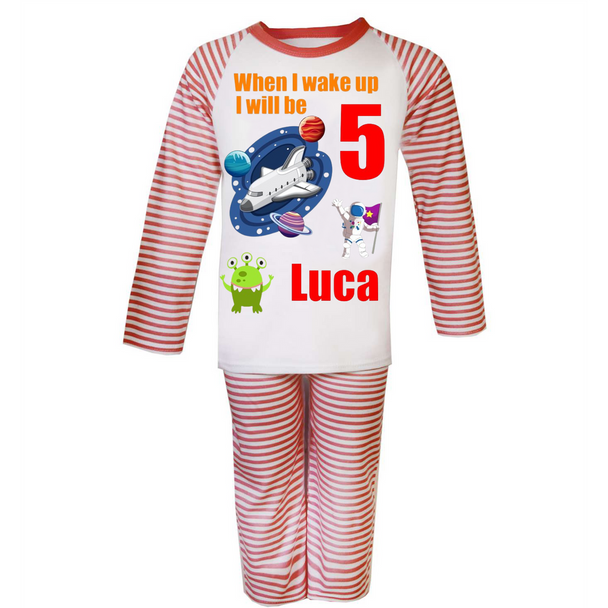 Personalised Safari Kids Pyjamas