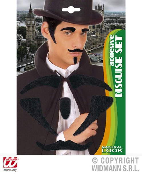 Adhesive Disguise Set | Beard and Moustaches