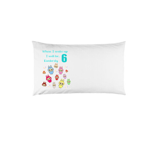 Personalise Labubu Dolls Pillowcase