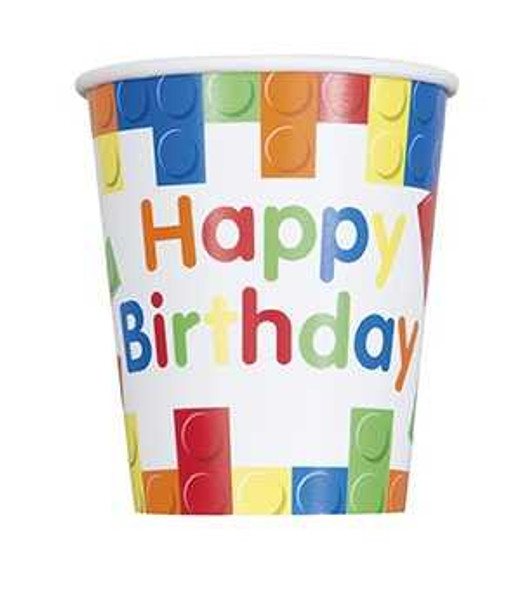 Building Blocks Party Cups