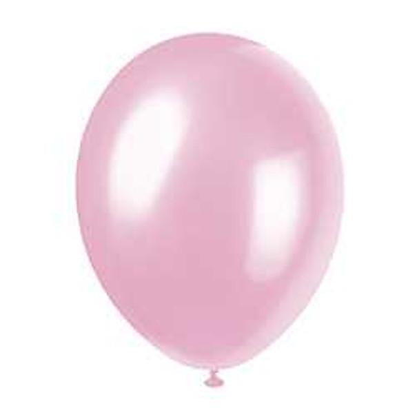 Crystal Pink Balloons