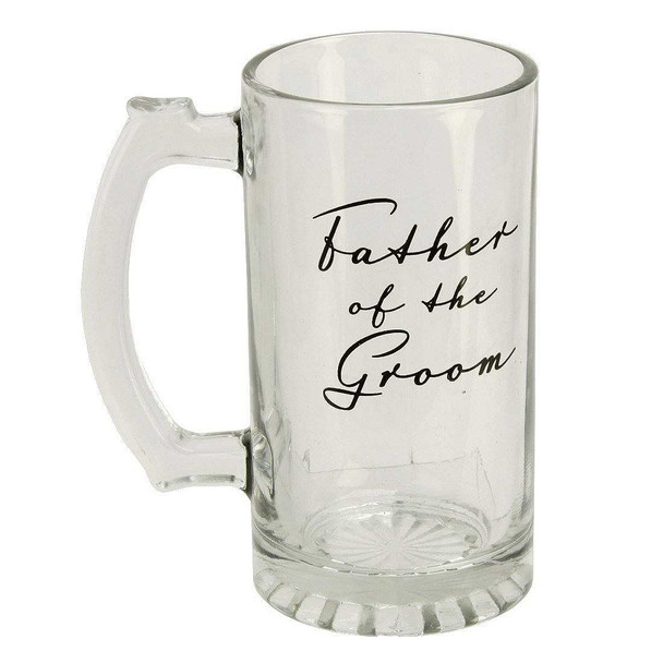 Father Of The Groom Glass