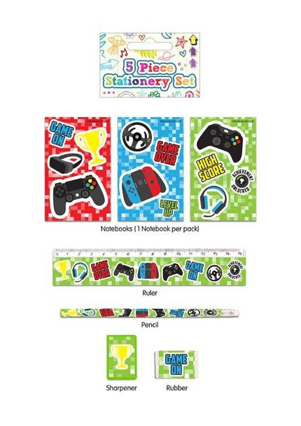 Games Stationery Set