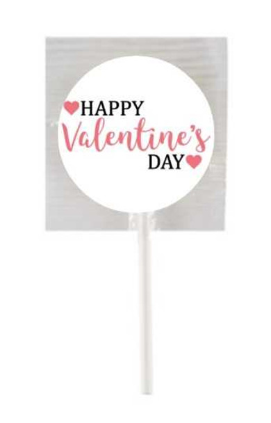 Personalised Valentines Day Lollipops (15 Pack)