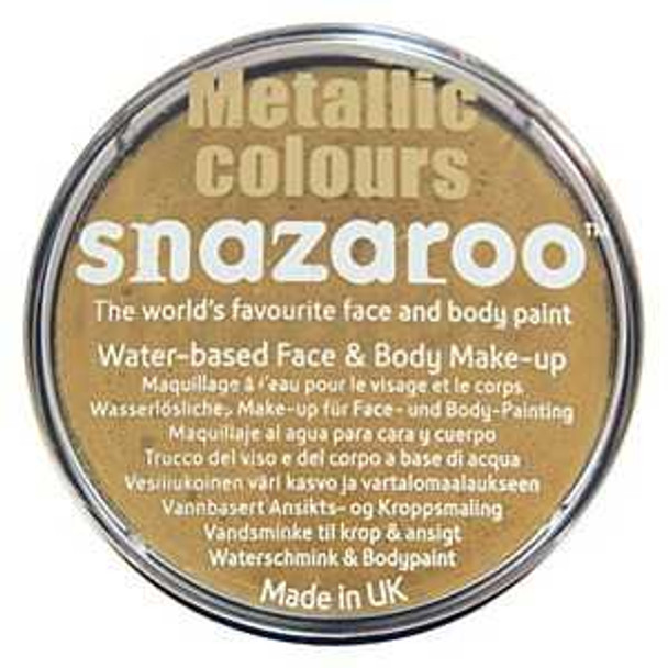 Gold Snazaroo Face Paint