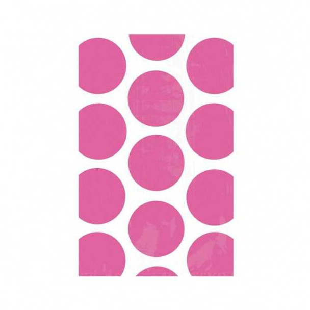 Hot Pink Dots Paper Bags