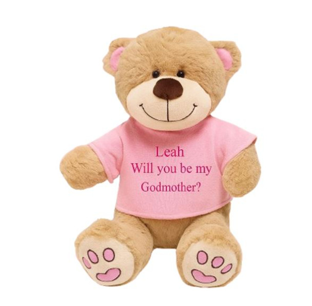 Personalised Embroidery Large Godmother Teddy Bear