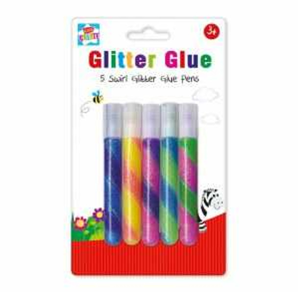 Swirl Glitter Glue