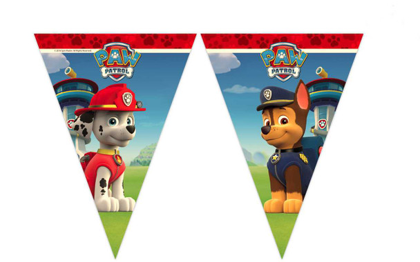 Paw Patrol Flag Banner