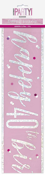 Pink Dots Glitz 40th Banner