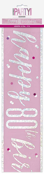 Pink Dots Glitz 80th Banner