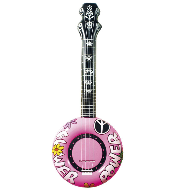 Pink Inflatable Banjo