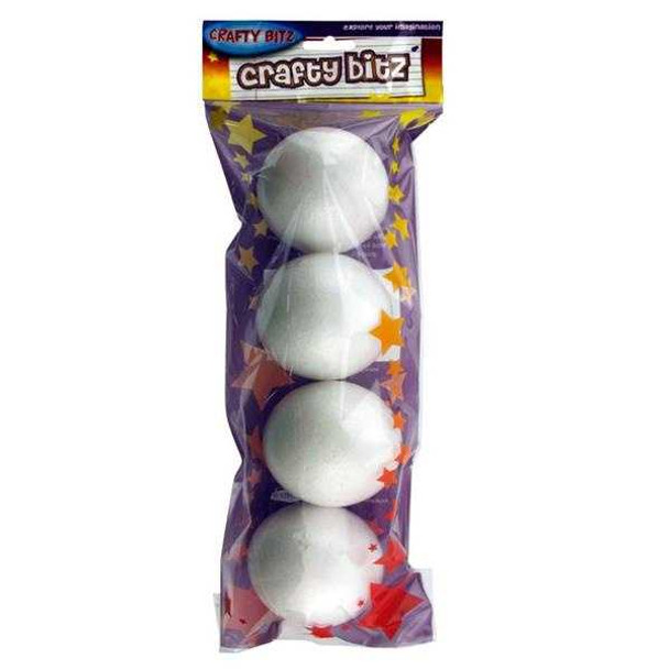 4Pk Polystrene Balls