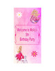 Personalised Girls Party Door Banners