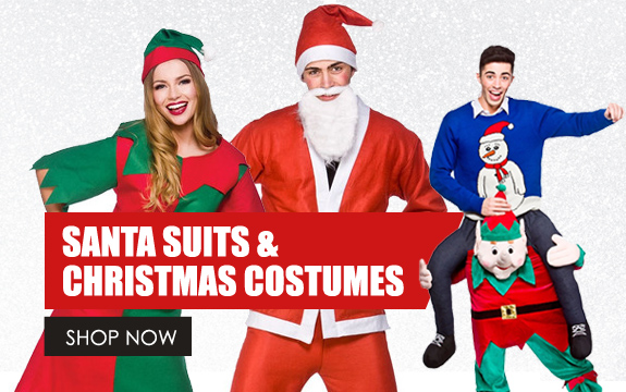 Christmas Santa Suits & Christmas Costumes