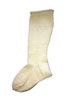 Half stockings, natural white 