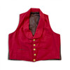Single breasted shawl collar vest