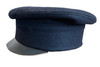 Side view of cap, navy