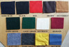 Solid color wool choices available