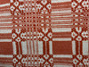 Brick coverlet (this picture was taken in daylight, so color is slightly lighter than in this picture)