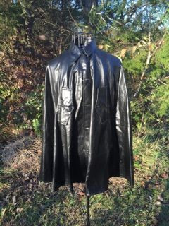 Rain Cape - Rubberized Cloth - South Union Mills