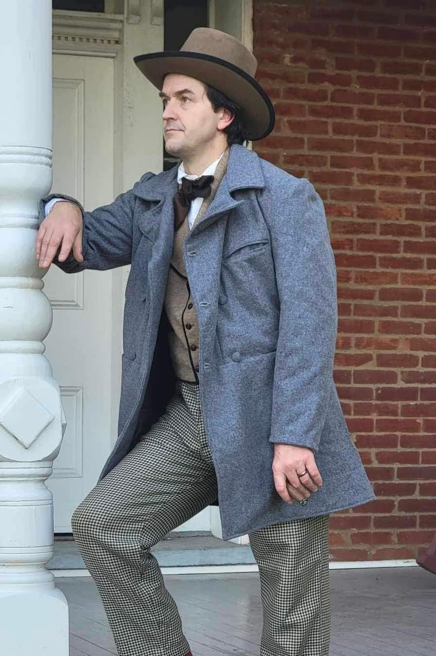 Double Breasted Civilian Frock Coat - South Union Mills