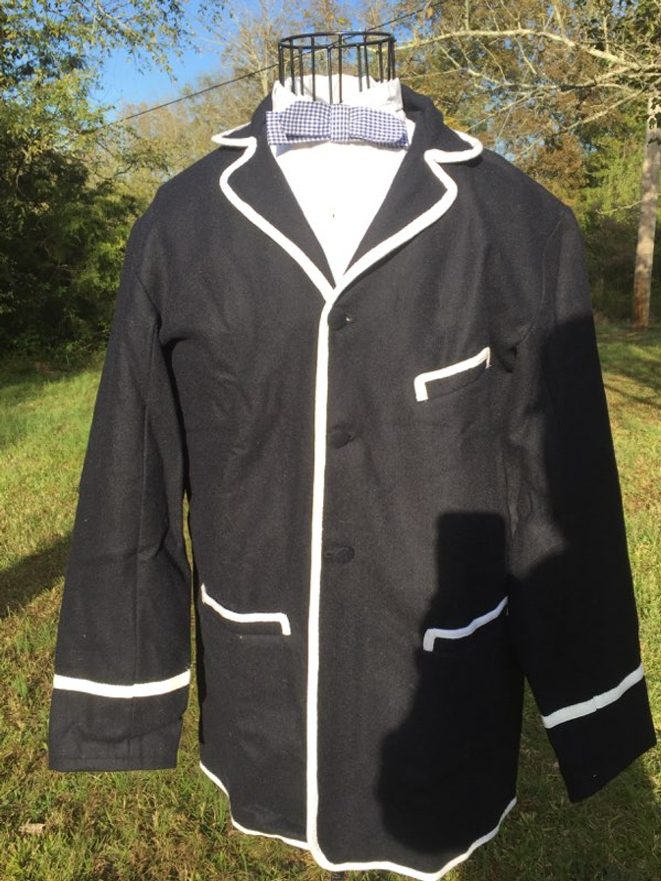 19th Century Civilian Sack Coat - trimmed - South Union Mills