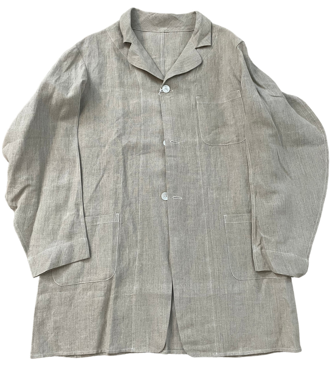 Excelsior Linen Sack Coat - South Union Mills