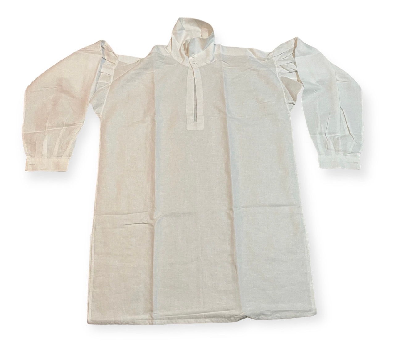 Completely Handsewn 18th/Early 19th Century Linen Shirt