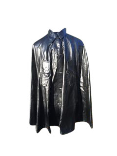 Rain Cape - Rubberized Cloth - South Union Mills