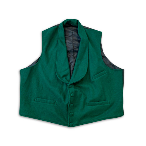 1870s - 1890s Notched Collar Vest 
