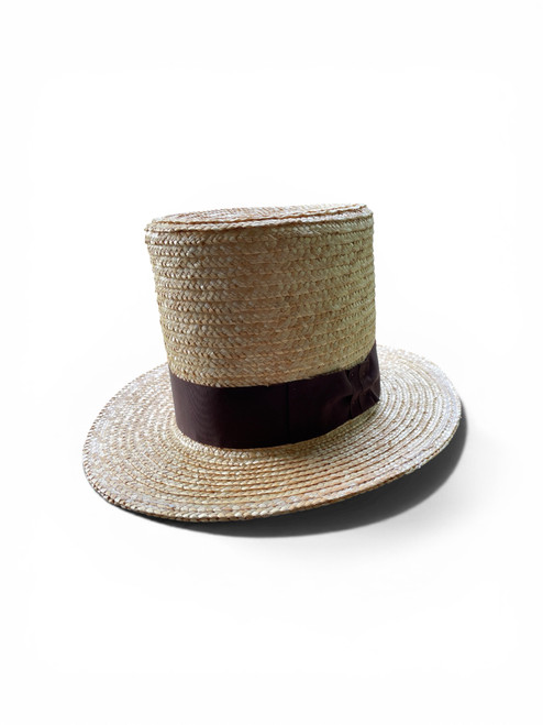 Straw top hat 
