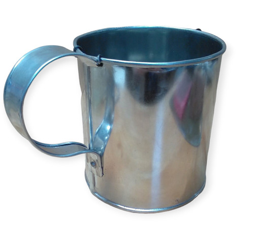 Army Regulation Hot Dipped Tin Cup 