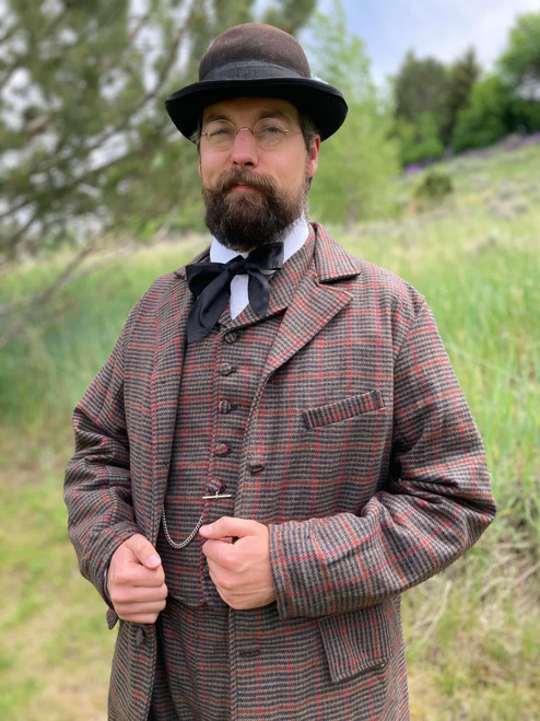 1870-1890 Men's Sack Coat