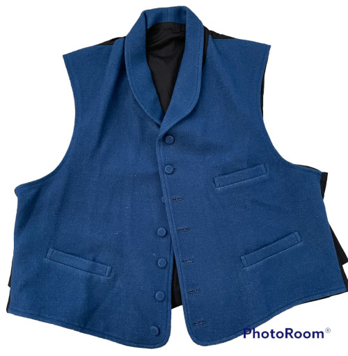 Excelsior Men's High Collar Men's Civilian Vest - CUSTOM OPTION
