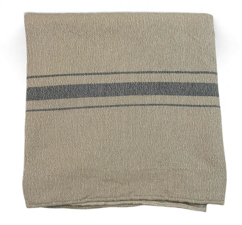 Tan with dark gray stripe