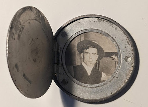 1892 Columbian Exposition Half Dollar, Box Dollar, Locket, Old Time Photo