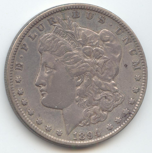 1894-O Morgan Silver Dollar, Scarce O Mint, XF Details