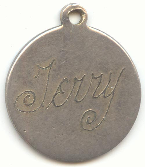 Name Terry, Pendant, Engraved