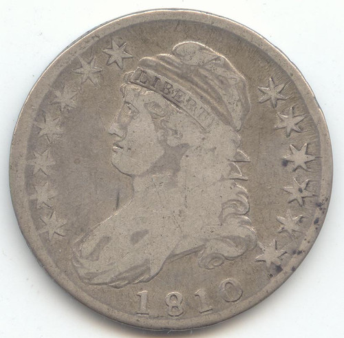 1810 Capped Bust Half Dollar, Fine