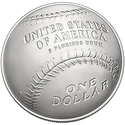2014 P Modern Commemorative Baseball Hall Of Fame $1 Uncirculated US Mint