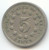 1868 Shield Nickel, XF
