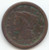 1851/81 Overdate Braided Hair Large Cent, F-VF Details