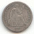 1861 Seated Liberty Half Dime, VG+, Civil War Date