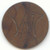 Indian Head Cent Love Token, Letter M or W